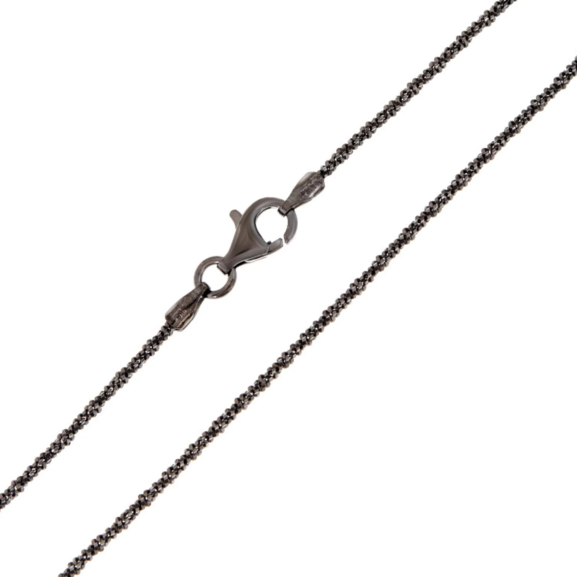 Silber-Criss-Cross-Kette - 2,844 g - 45 cm