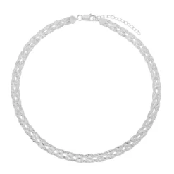 Silberhalskette - 16,56 g - 50-55 cm