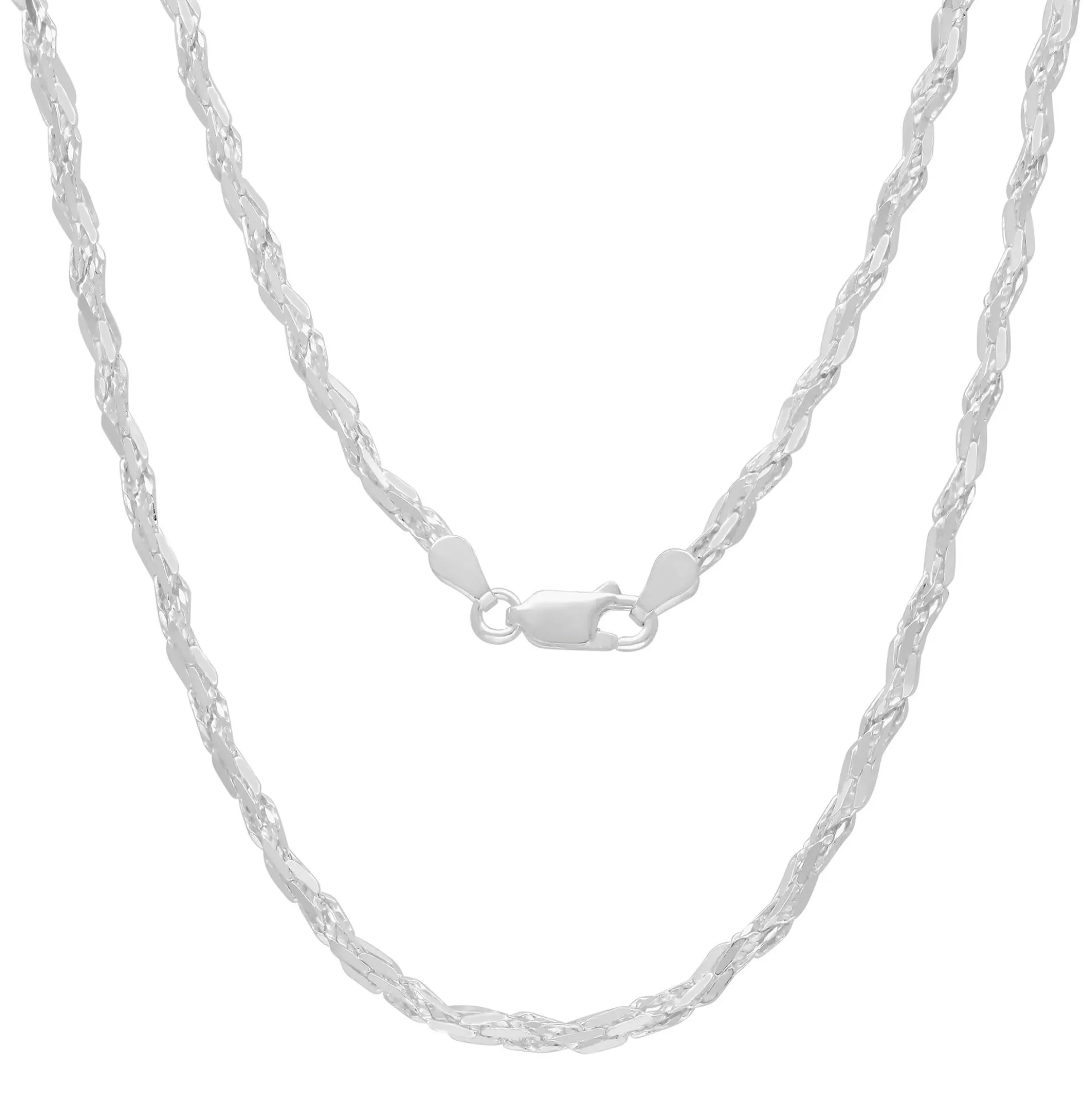 Silberhalskette - 11,6 g - 60 cm