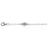 Silber-Magnetverschluss - 1,7 g - 6 cm