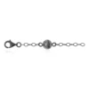 Silber-Magnetverschluss - 3,1 g - 6 cm