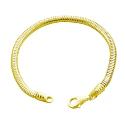 Silber-Schlangenkette - 24,1 g - 45 cm