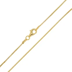 Silber-Veneziakette - 2,61 g - 45 cm - vergoldet