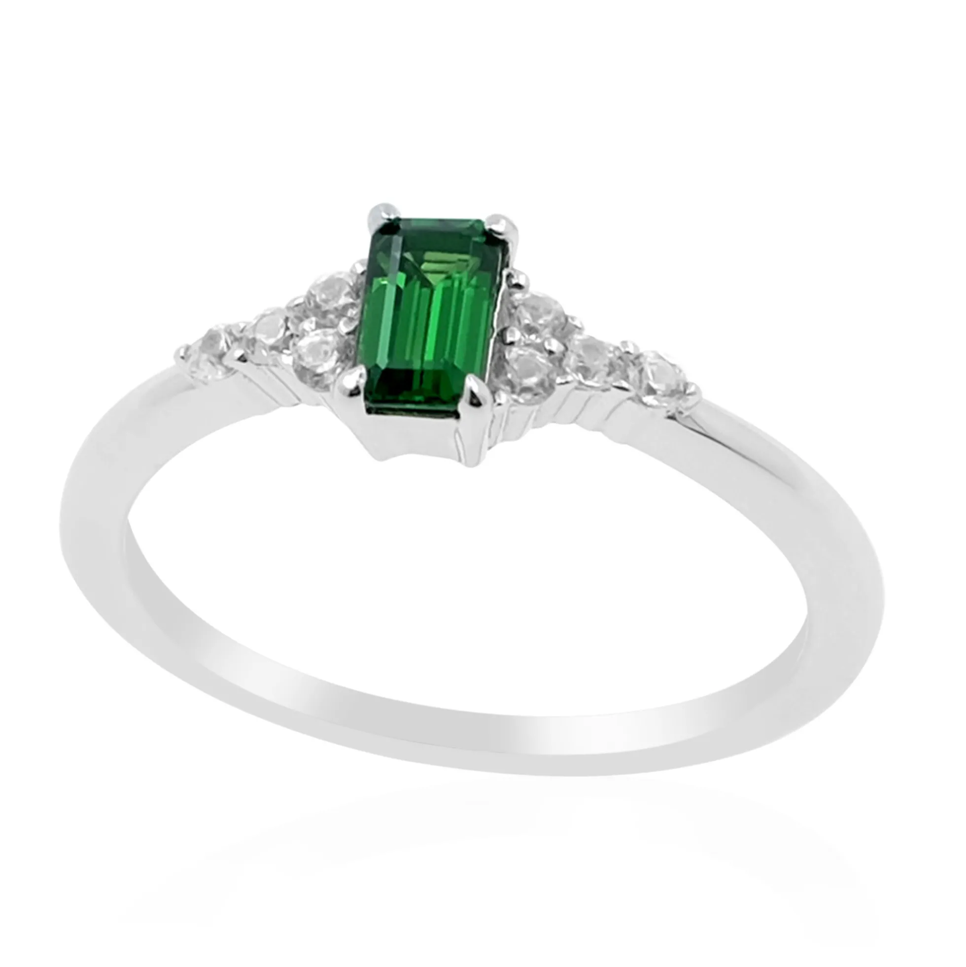 Tansania-Tsavorit-Silberring