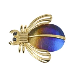 Titanbrosche