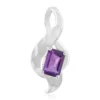 Uruguay-Amethyst-Silberanhänger