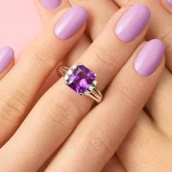 Uruguay-Amethyst-Silberring