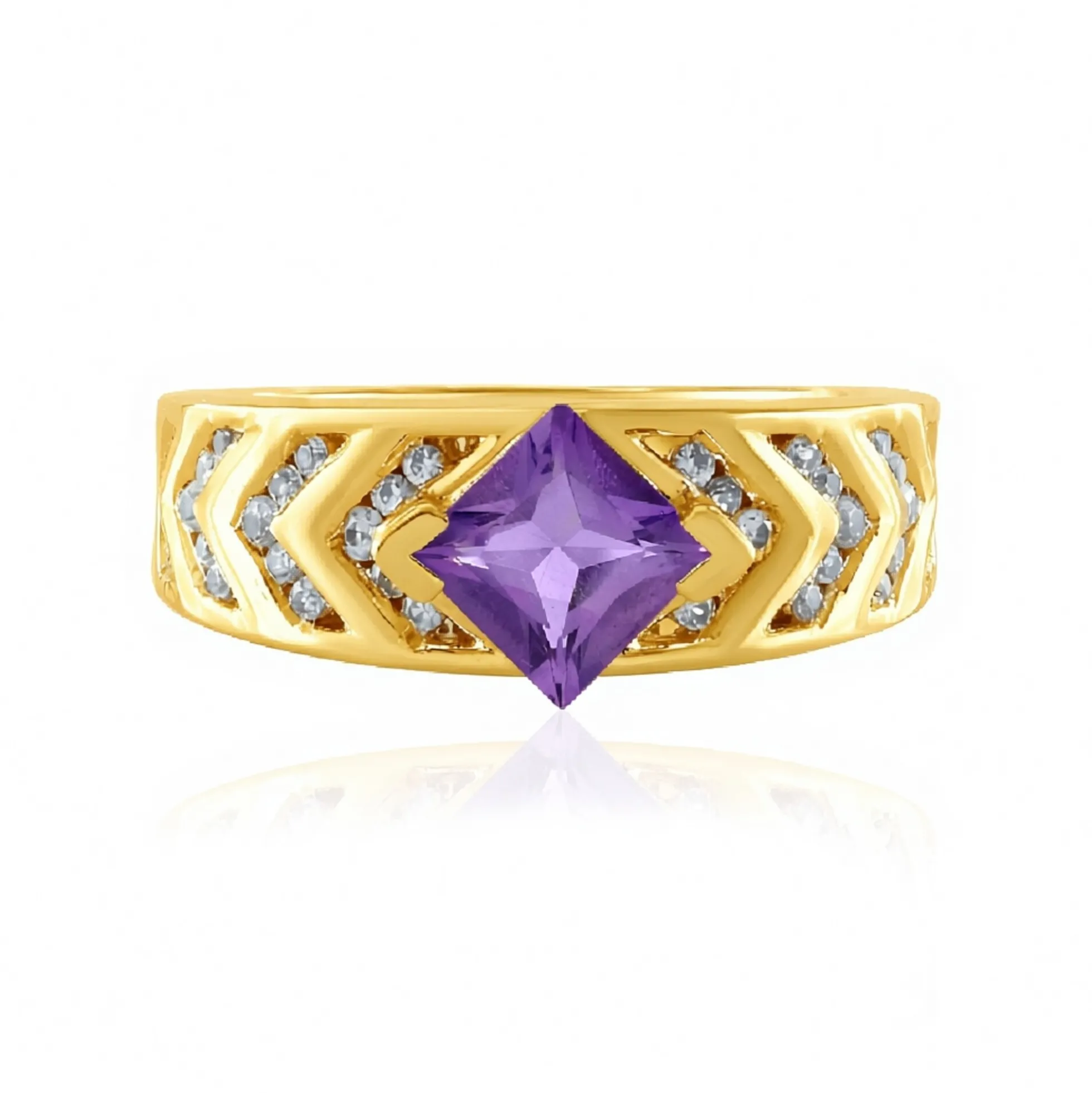 Uruguay-Amethyst-Silberring