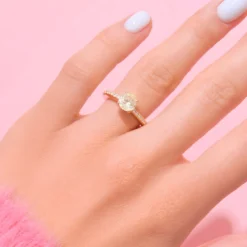 VS1 Argyle-Rose de France-Brillant-Goldring