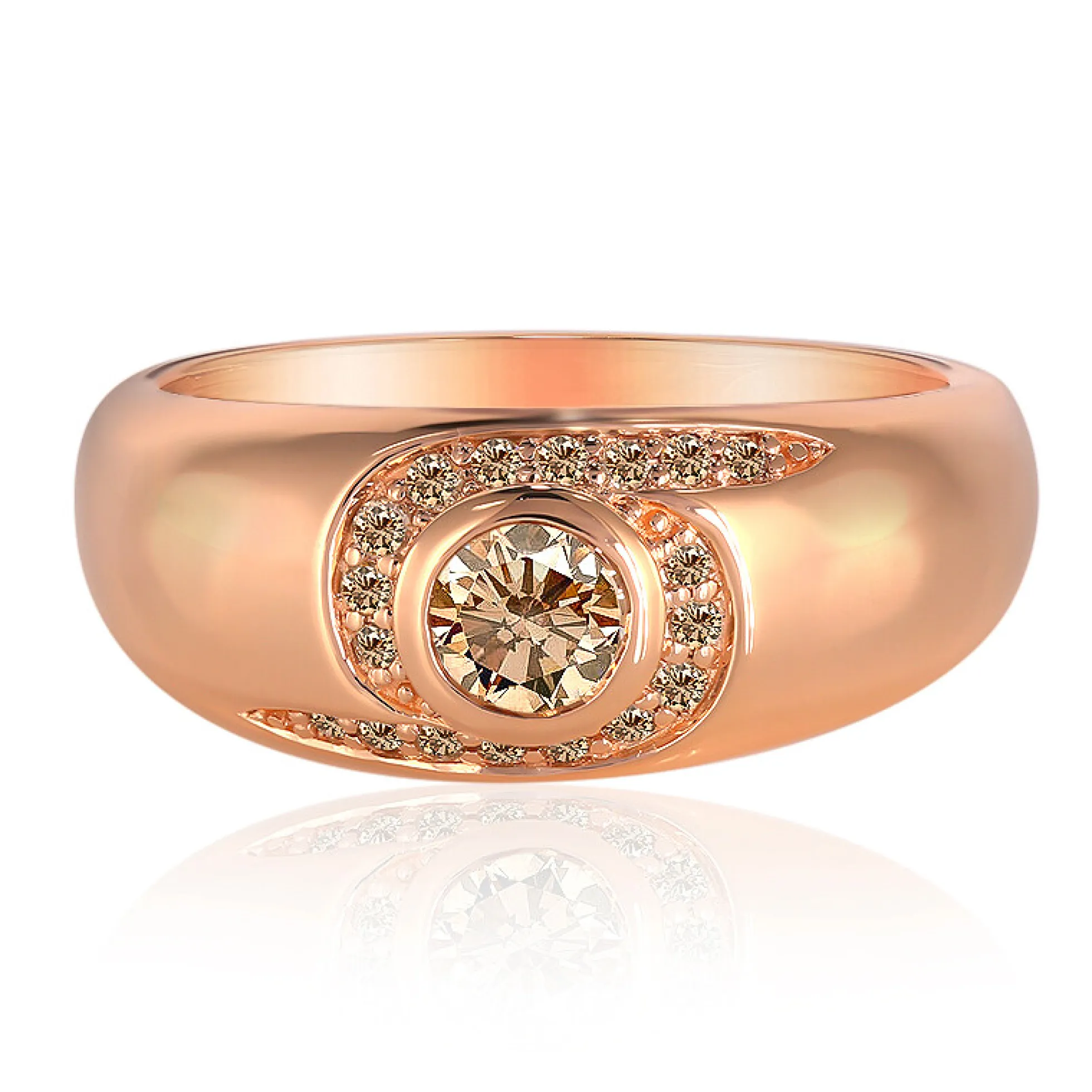 VS1 Argyle-Rose de France-Brillant-Goldring