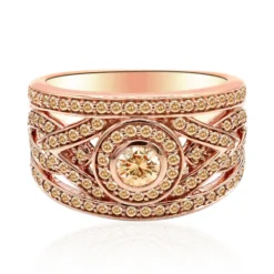 VS1 Argyle-Rose de France-Brillant-Goldring
