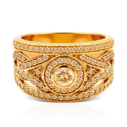 VS1 Argyle-Rose de France-Brillant-Goldring