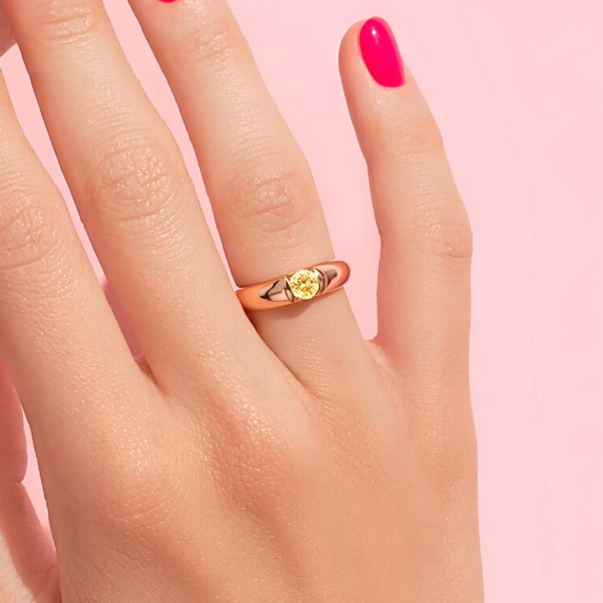 VS1 Argyle-Rose de France-Brillant-Goldring