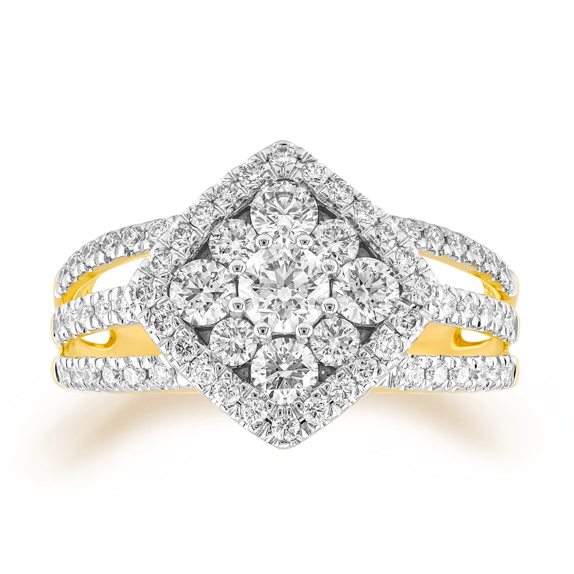 VVS1 (G) Brillant-Goldring