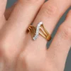 VVS1 (G) Brillant-Goldring