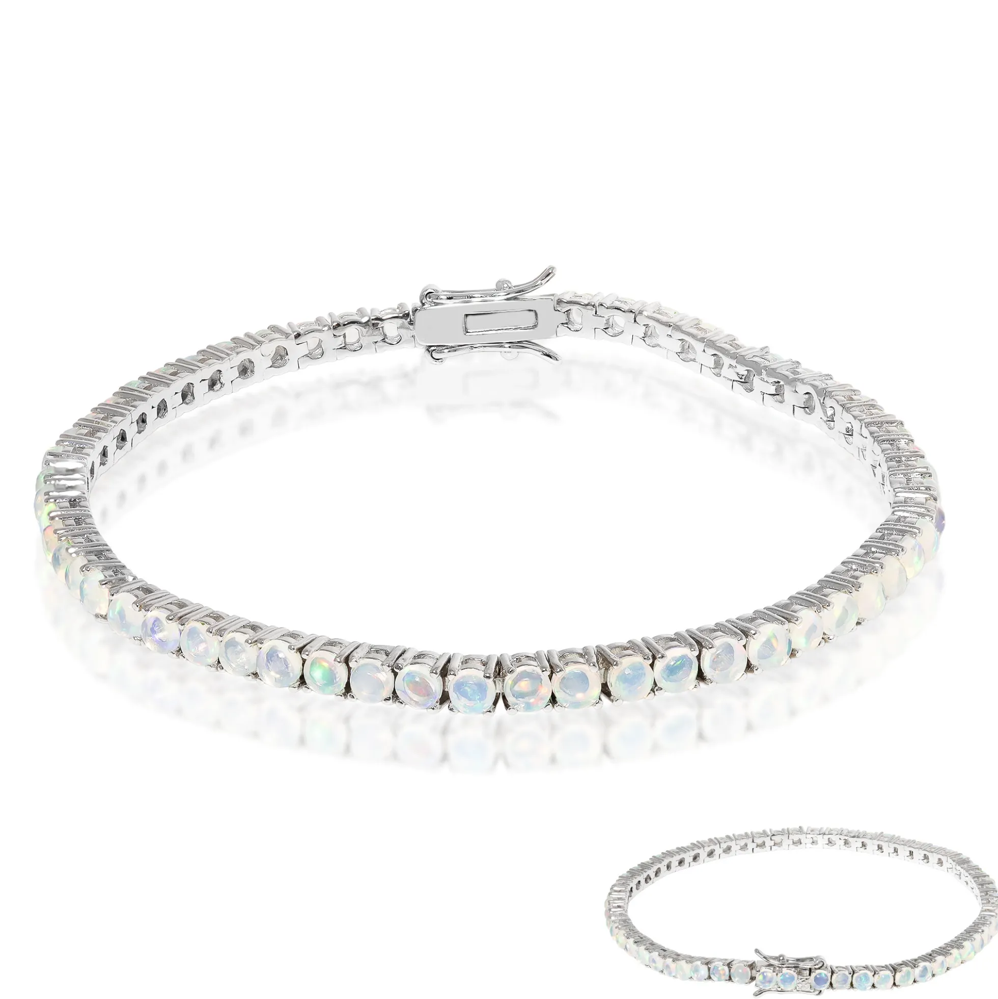 Welo-Opal-Silberarmband
