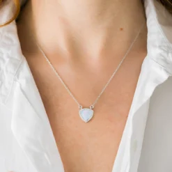 Welo-Opal-Silbercollier