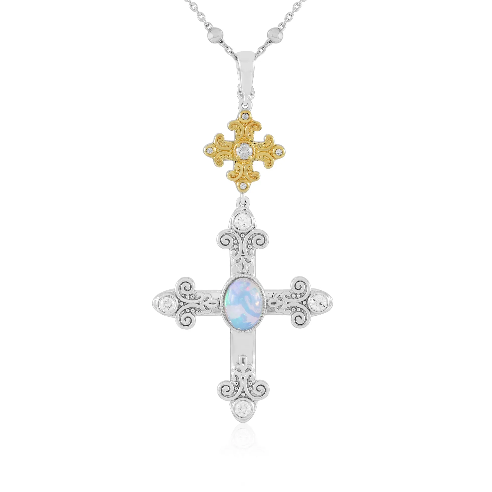 Welo-Opal-Silberhalskette