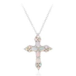 Welo-Opal-Silberhalskette