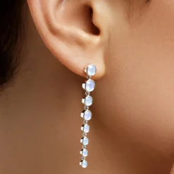 Welo-Opal-Silberohrringe