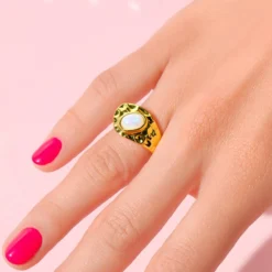 Welo-Opal-Silberring
