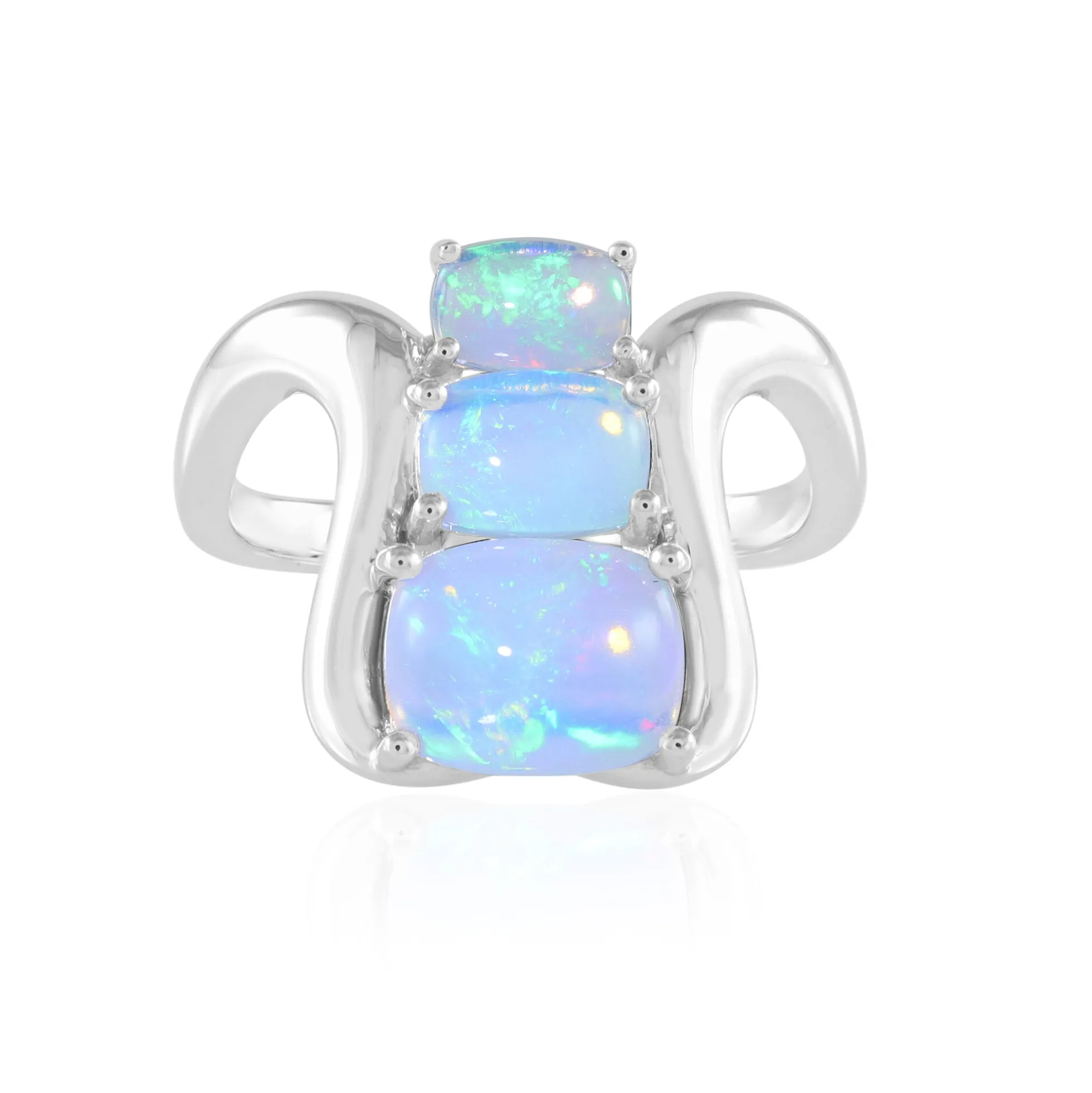 Welo-Opal-Silberring