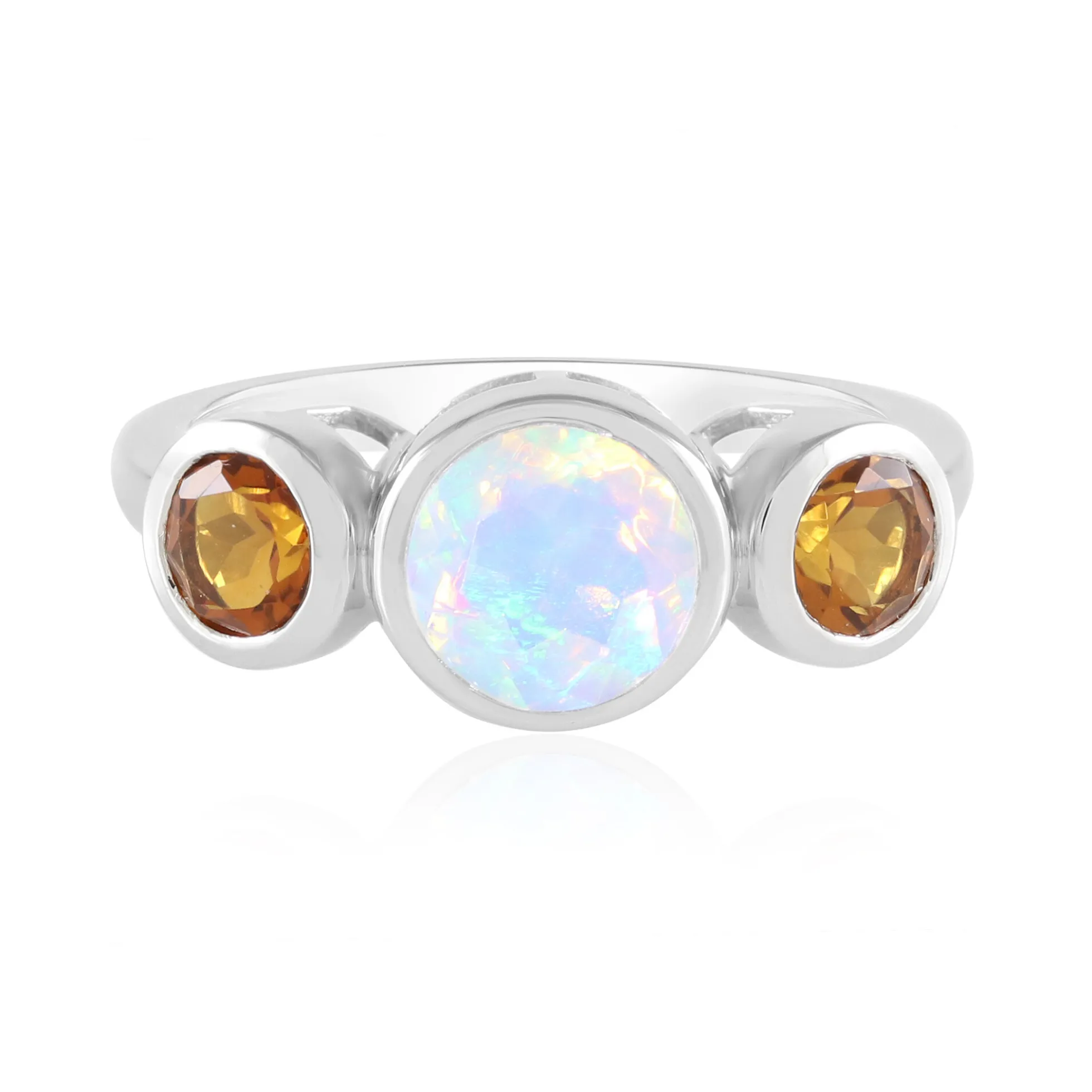 Welo-Opal-Silberring