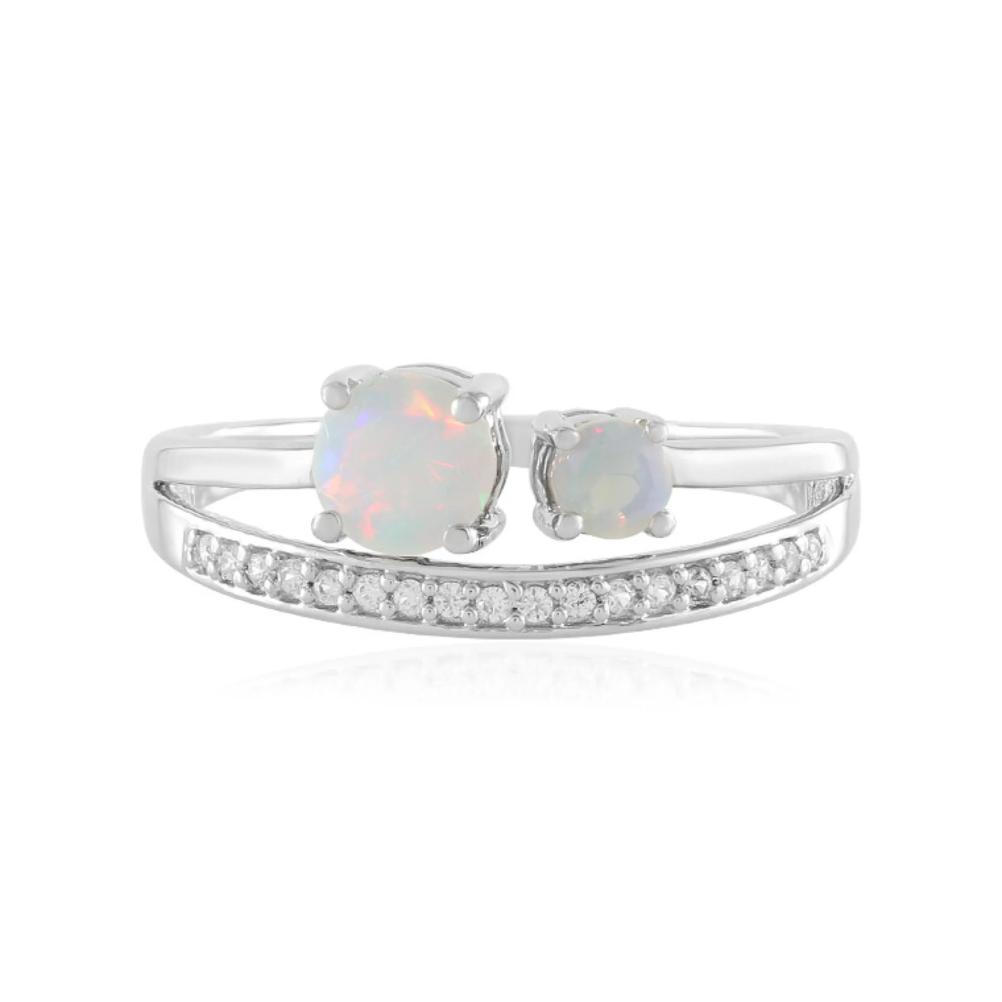 Welo-Opal-Silberring