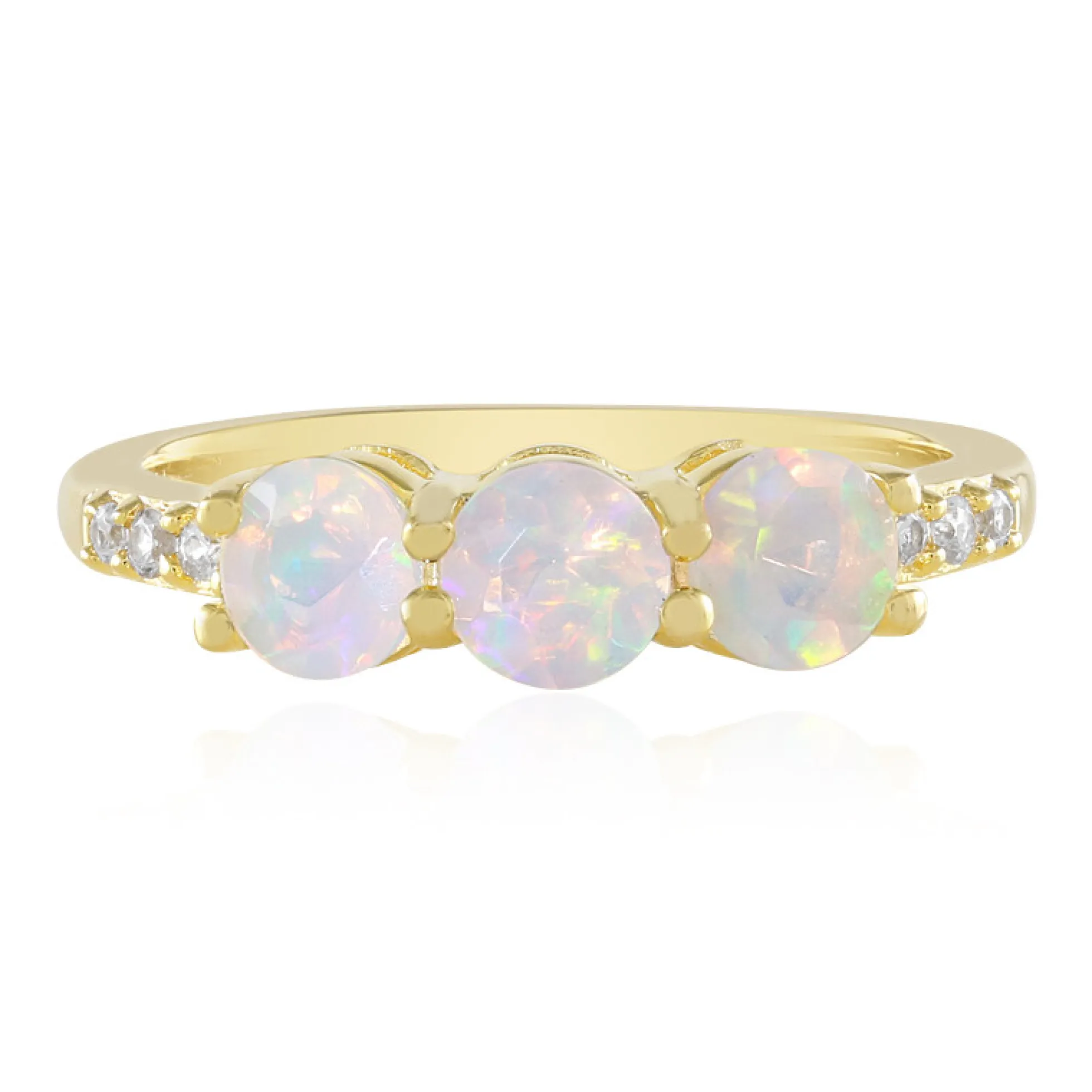 Welo-Opal-Silberring