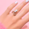 Welo-Opal-Silberring