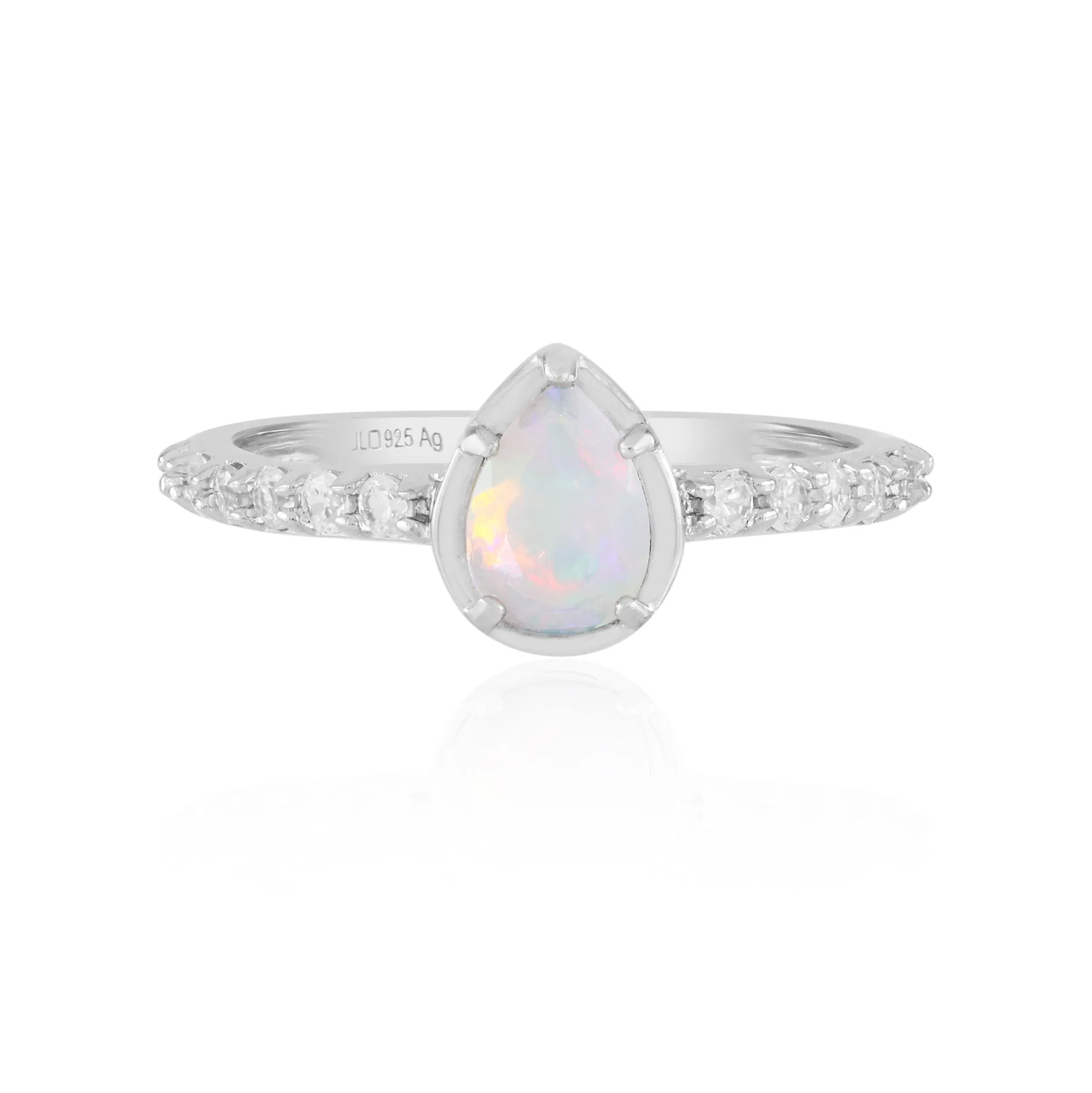 Welo-Opal-Silberring