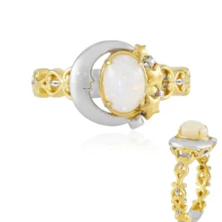 Welo-Opal-Silberring