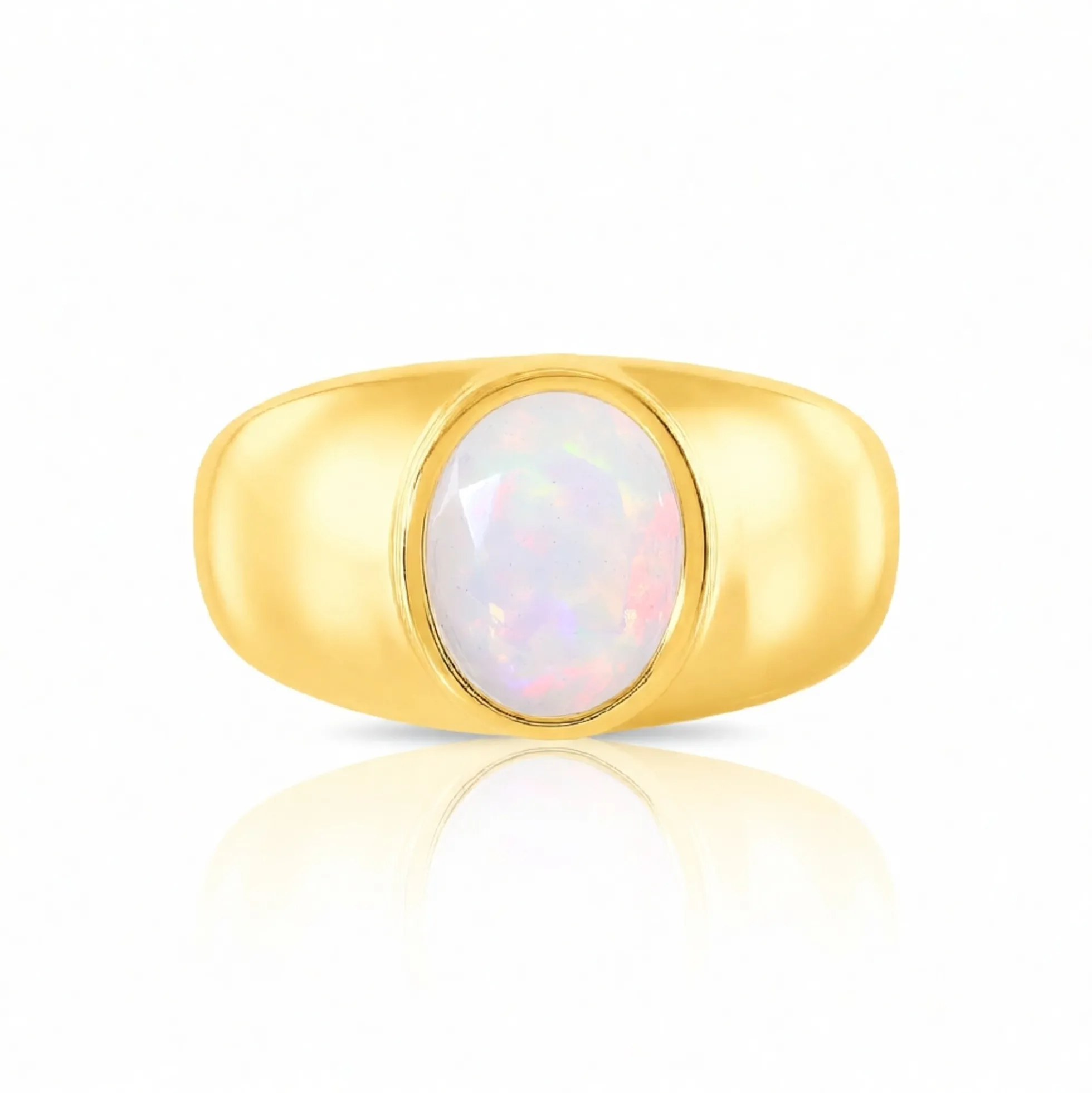 Welo-Opal-Silberring
