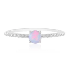 Welo-Opal-Silberring