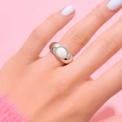 Welo-Opal-Silberring