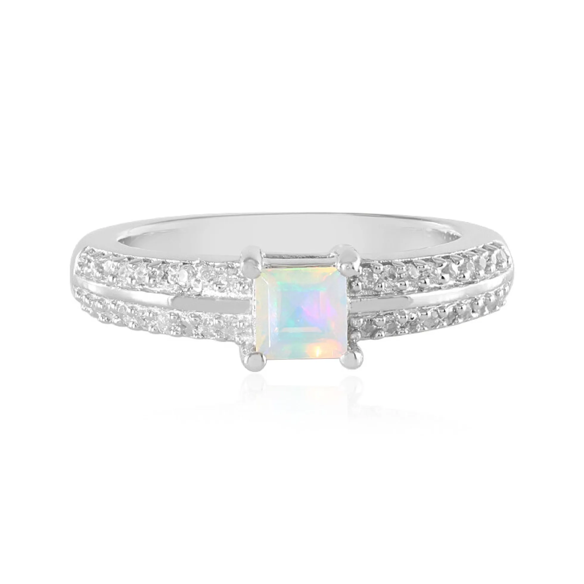 Welo-Opal-Silberring