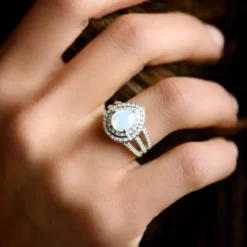 Welo-Opal-Silberring