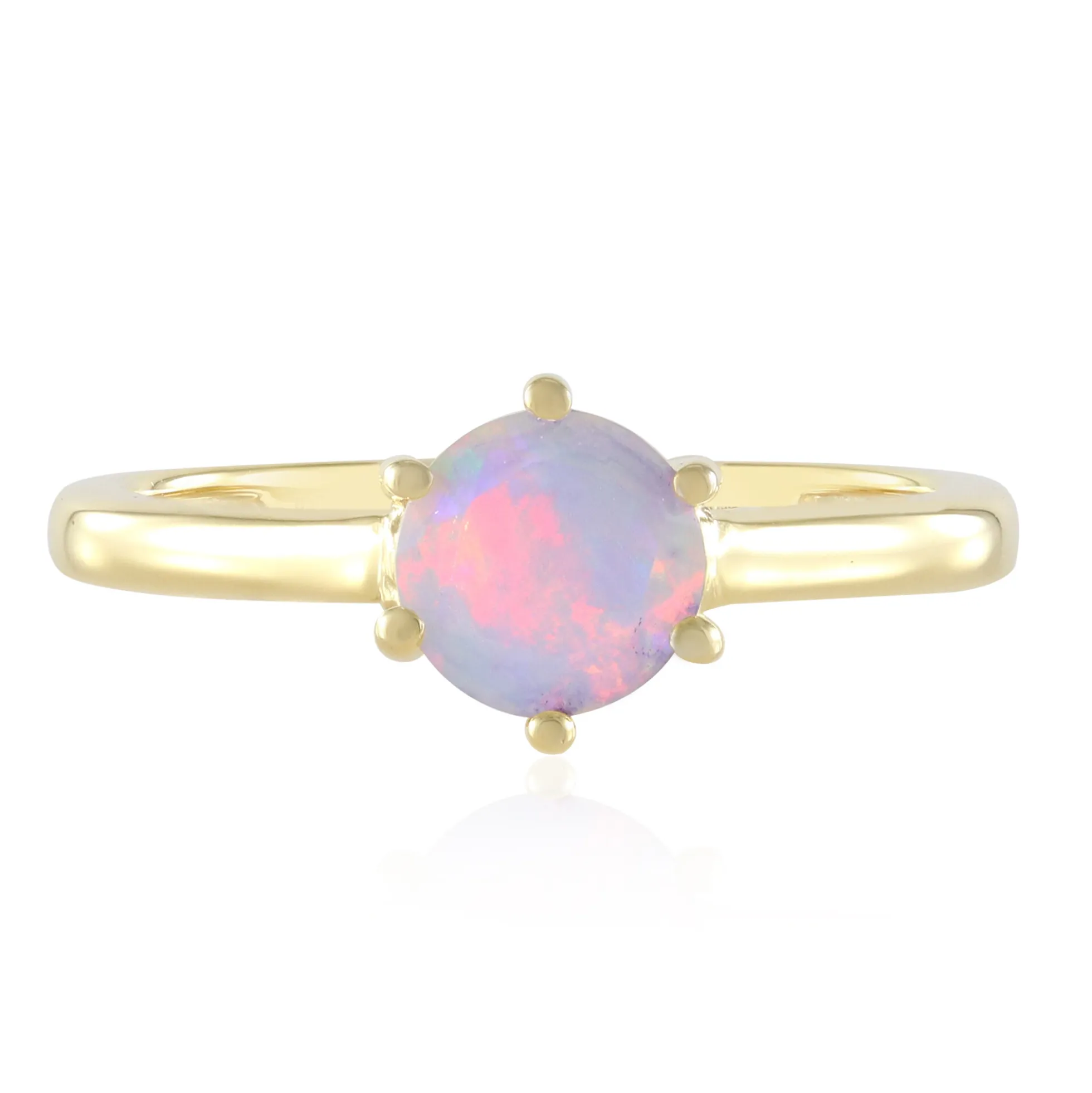 Welo-Opal-Silberring