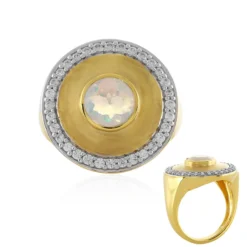 Welo-Opal-Silberring