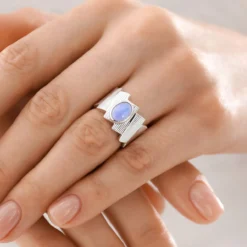 Welo-Opal-Silberring