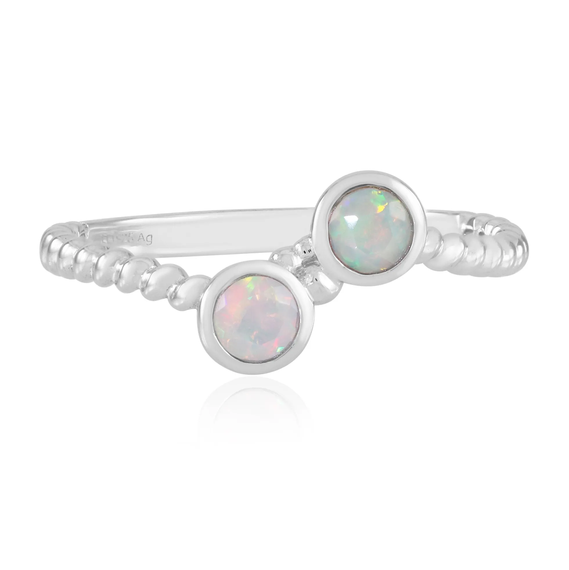 Welo-Opal-Silberring