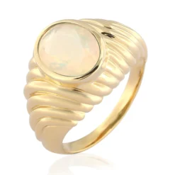 Welo-Opal-Silberring