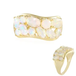 Welo-Opal-Silberring