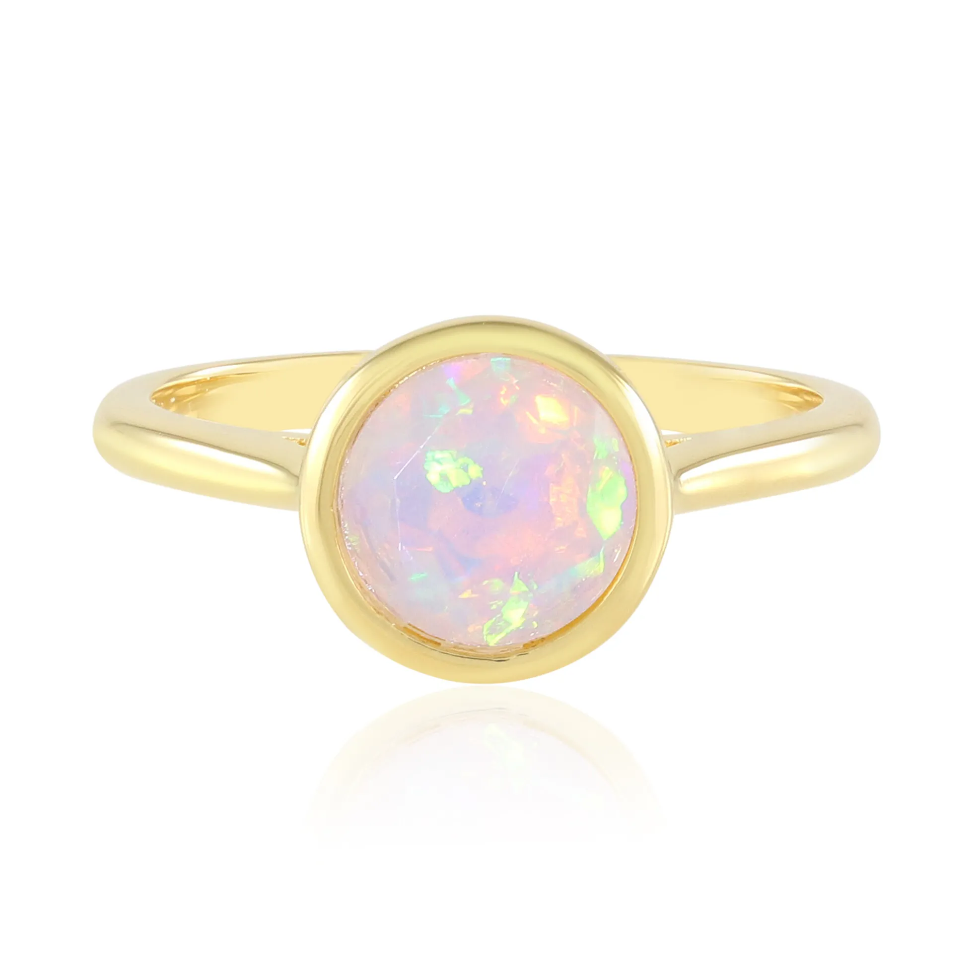 Welo-Opal-Silberring
