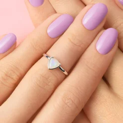 Welo-Opal-Silberring