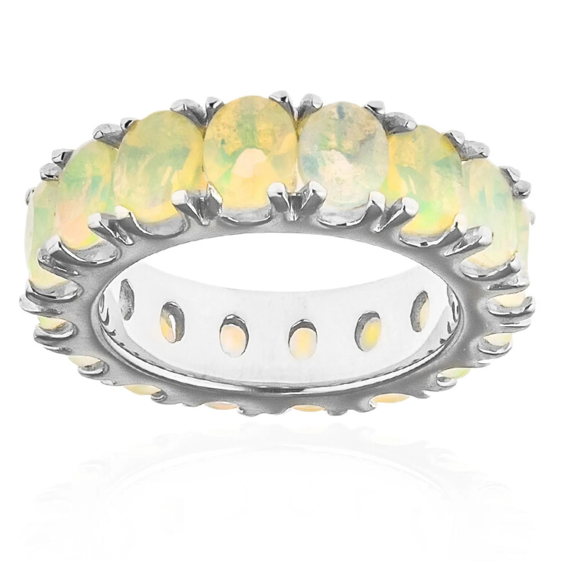 Welo-Opal-Silberring