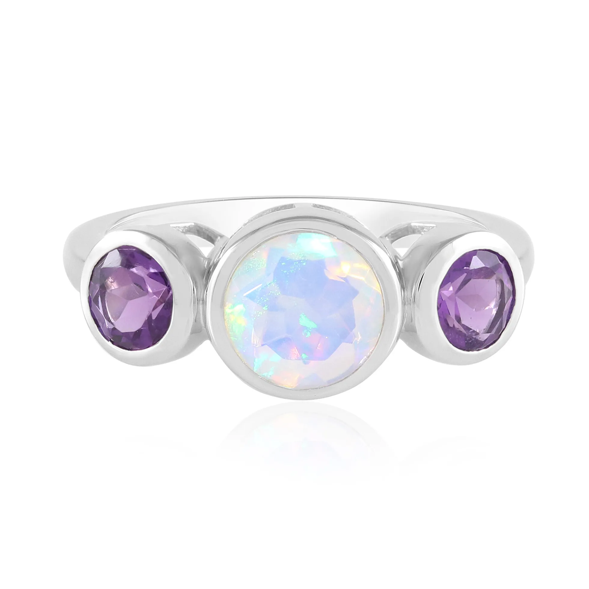 Welo-Opal-Silberring