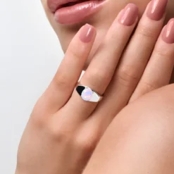 Welo-Opal-Silberring