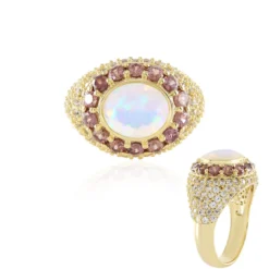 Welo-Opal-Silberring
