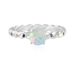 Welo-Opal-Silberring